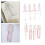 DYNWAVE 8 Pcs French Curve Template Ruler Set Sewing Humanoid Patterns 2