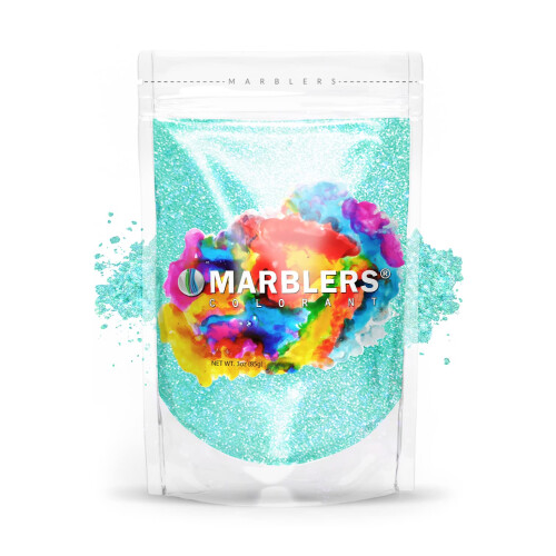 MARBLERS Μica Πούδρα Χρώματος [Tiffany Pearl] 3oz (85g) | Καλλυντικά | Επίχρισμα Ρητίνης 1