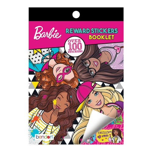 Bendon Barbie Coloring & Activity Book (Sticker Rewards Booklet)