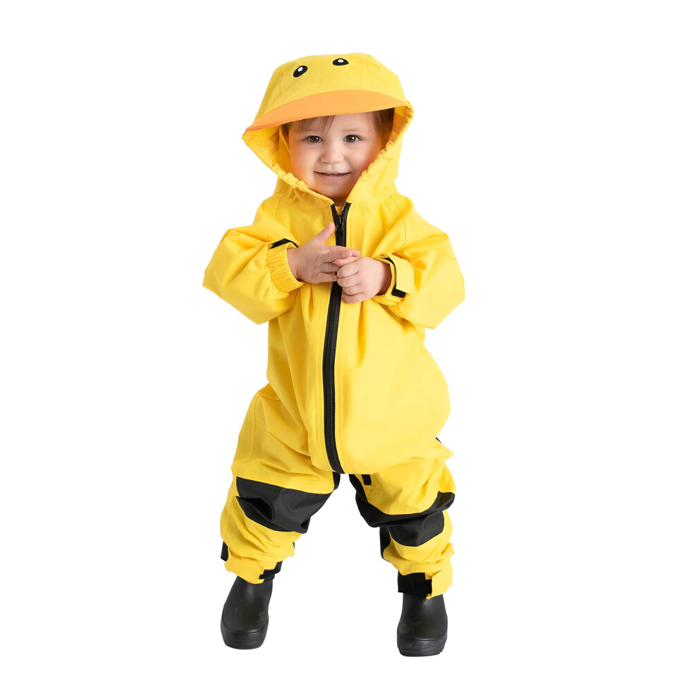 Combinaison de pluie pour bébé Cuddle Club - Veste de pluie pour bébé de 18 à 24 mois Muddy Buddy