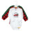Hudson Baby Unisex Βρεφικά Κοντομάνικα Σαλοπέτες, Χριστουγεννιάτικο Δέντρο 3-Pack, 9-12 Μηνών 3