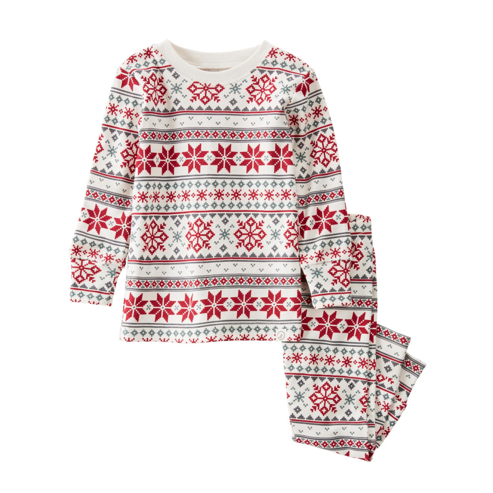 Pyjama 2 pièces pour bébé Little Planet de Carter's en coton biologique Fairisle