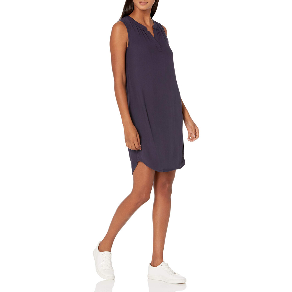 Robe droite tissée sans manches pour femme Amazon Essentials - Bleu marine - Taille XL