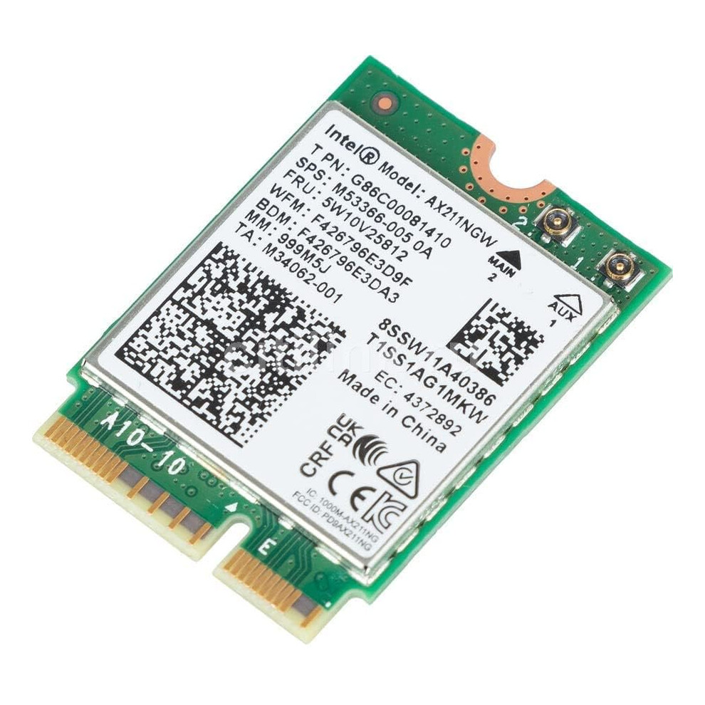 Intg Intel Nic Wi-Fi 6E Ax211 2230 2X2 Ax R2 6Ghz + Bt Vpro 675901876773