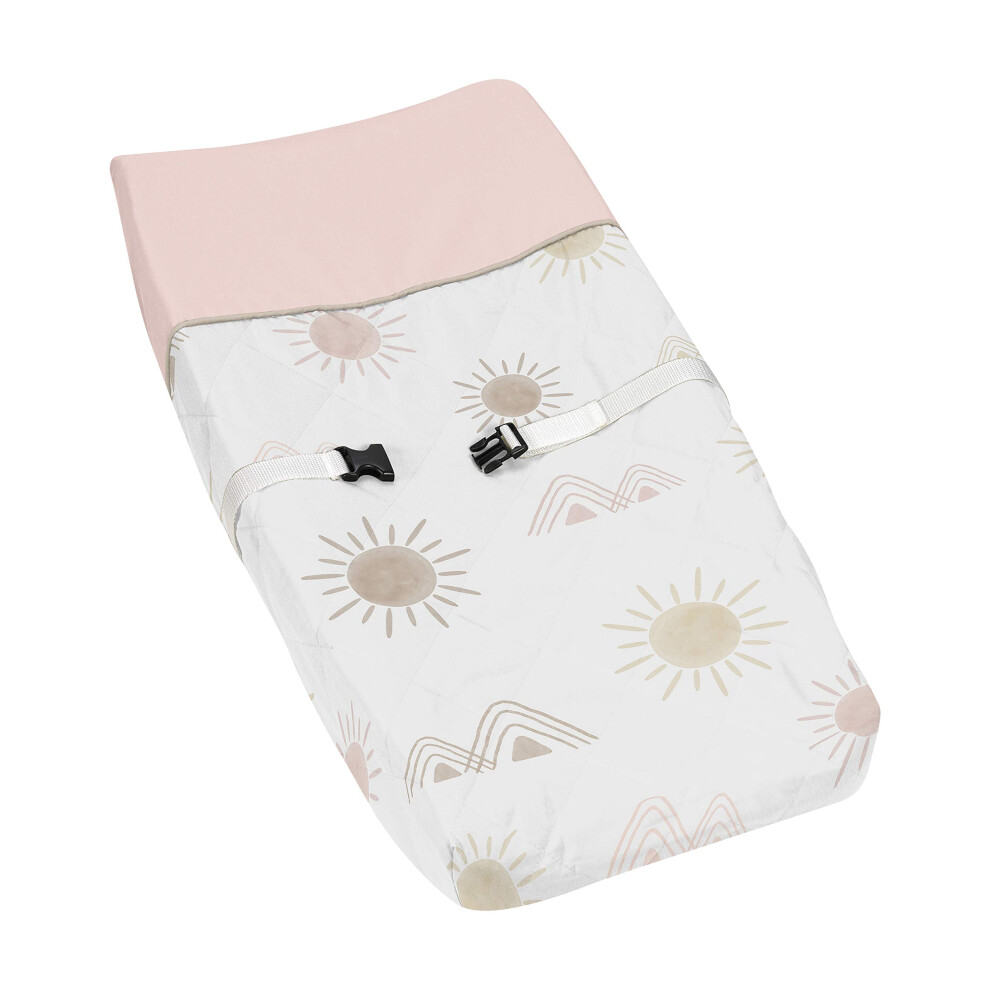 Housse de matelas à langer pour chambre de bébé Sweet Jojo Designs Boho Desert Sun Girl