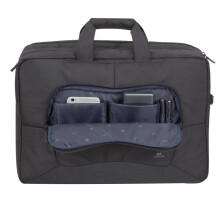 Maleta - RIVACASE - 8455 - Compatible 17.3" - Negro - 790 g - Correa para el hombro