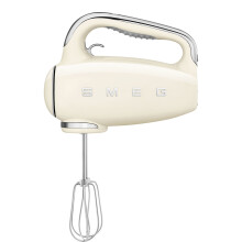 Mixeur à main - SMEG - HMF01CREU - 9 vitesses - 250 W - Compatible lave-vaisselle