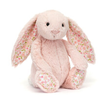 (12.20", Blossom Blush) Stuffed Animal Soft Sleeping Throw Pillow Little Bunny - Stuffed Animals Easter Bashful Bunnies Toys Gifts - White, 7in