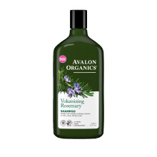 Avalon Organics Shampoo Volumizing Rosemary 11 Fluid Ounce Verpakking van 2