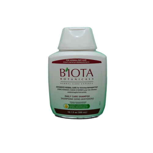B'IOTA Botanicals Σαμπουάν Καθημερινής Φροντίδας για Κανονικά/Ξηρά Αδύναμα Μαλλιά, 10.1 OZ