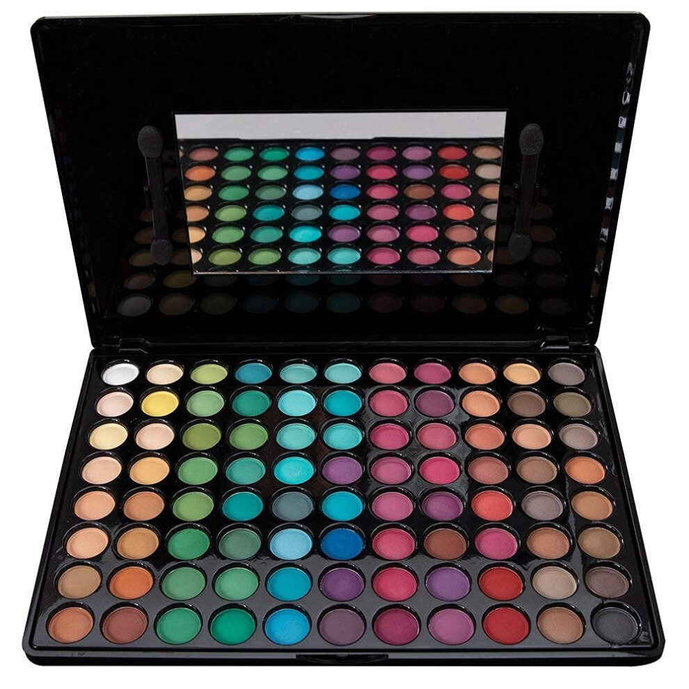 Bebeautiful Professional Makeup Eyeshadow Palette with Applicators, 88-color Palette, Matte-image-OPC-PFFRF8P-NEW
