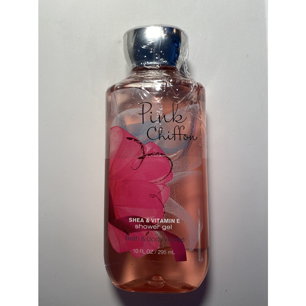 Bath & Body Works Pink Chiffon 10.0 oz Shower Gel-image-OPC-PFN2CH9-NEW