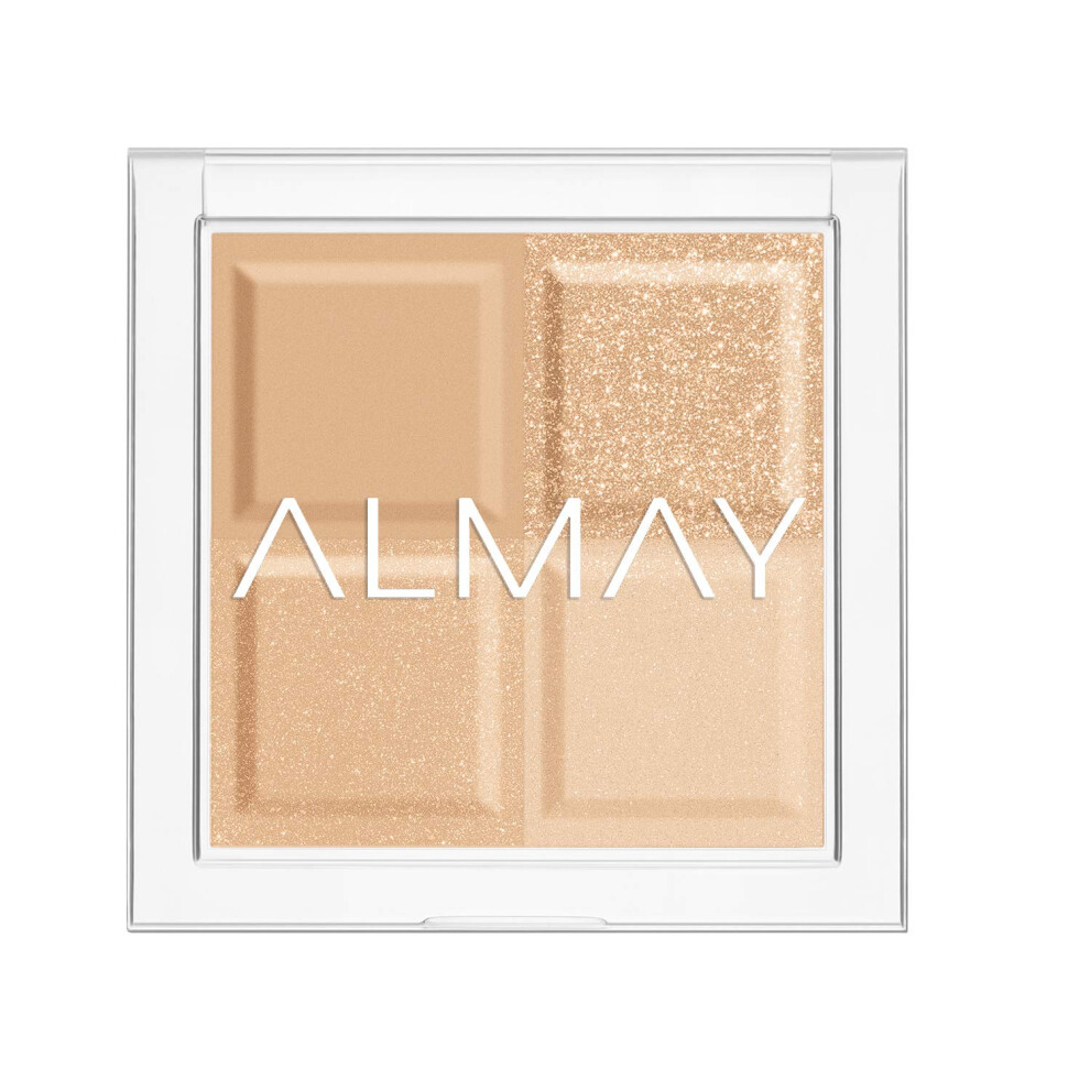 Almay Shadow Squad Pressed Powder Eyeshadow, 220 Less Is More-image
