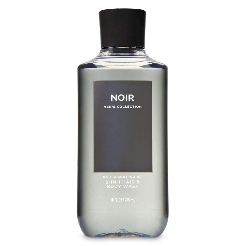 Bath and Body Works Collection Homme 2 en 1 Gel Douche et Cheveux NOIR.