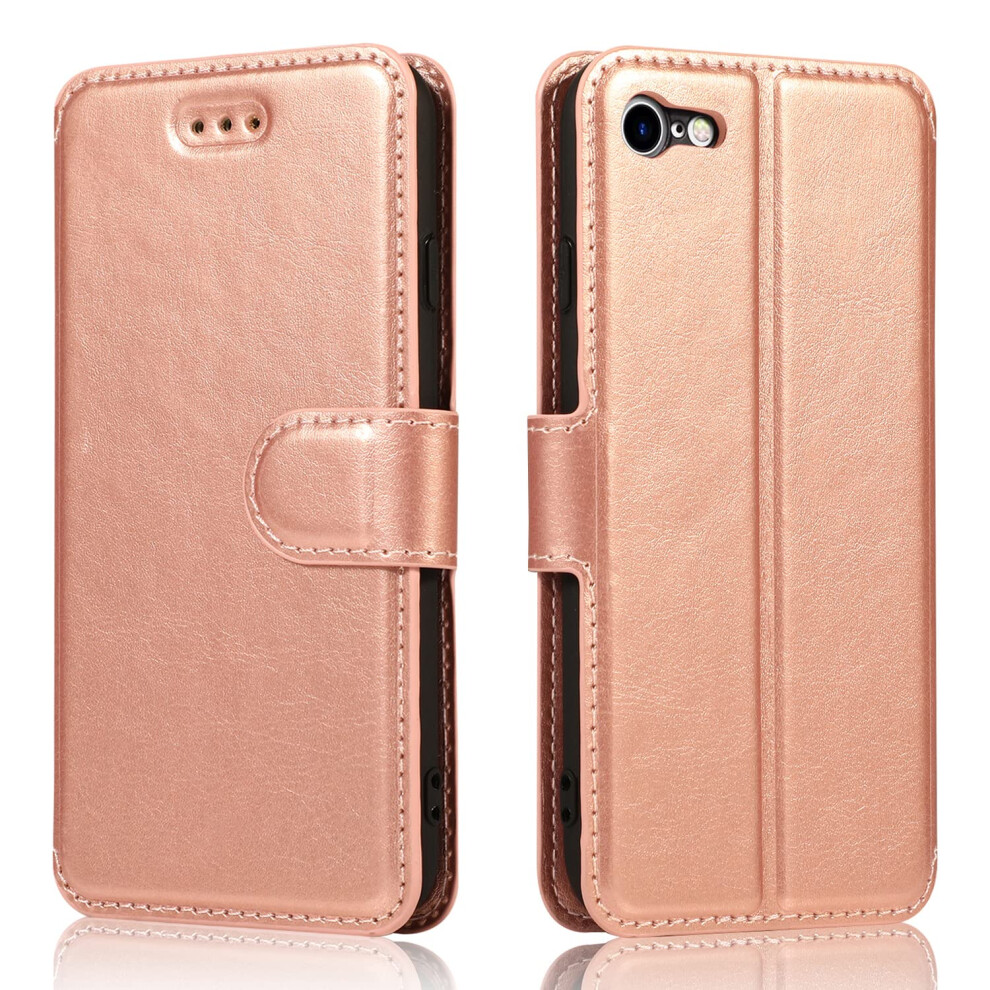 Qltypri Iphone 6 Iphone 6S Hoesje Premium Pu Leer Eenvoudige Portemonnee Hoesje-image