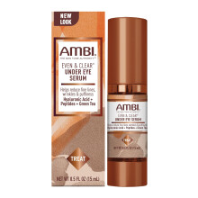 Ambi Even & Clear Ögonserum för Alla Hudtyper; Anti-aging Formel med Peptider, Hyaluronsyra och Vitamin A