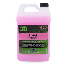 Tocco finale 3D Spray rapido per dettagli - Spruzzo facile da pulire Showroom Shine 1 gallone
