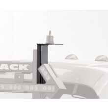 RealTruck Backrack Antenna Montering Bracket | Driver/passagerside sort | 91008 | Universal m/backrack -ramme
