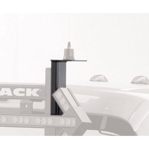 RealTruck Backrack Antenna Montering Bracket | Driver/passagerside sort | 91008 | Universal m/backrack -ramme