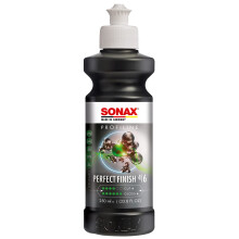 SONAX Perfect Finish 250ml | Scratch and Swirl Remover Polish | Machine Polish | Paint Correction Polish | High Gloss | Black Paint Polish | No Filler