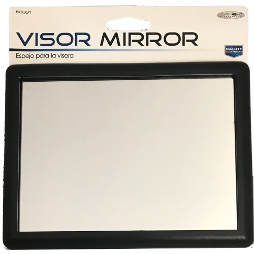 Black Visor Vanity Mirror Pack 2 db 2