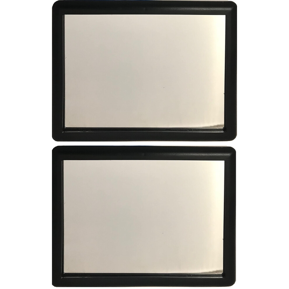 Accesorios Black Visor Vanity Mirror Pack Of 2