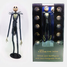 Nightmare Before Christmas Jack Skellington Action Figur Austauschbare Teile