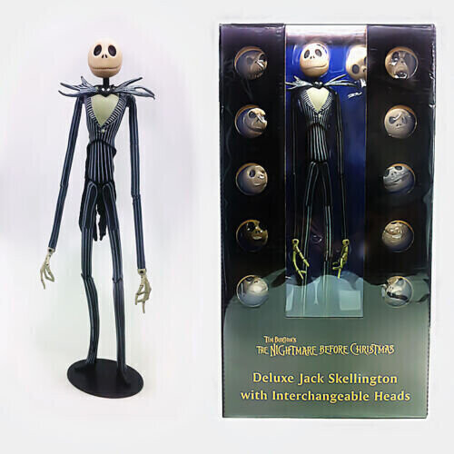 Nightmare Before Christmas Jack Skellington Action Figur Austauschbare Teile