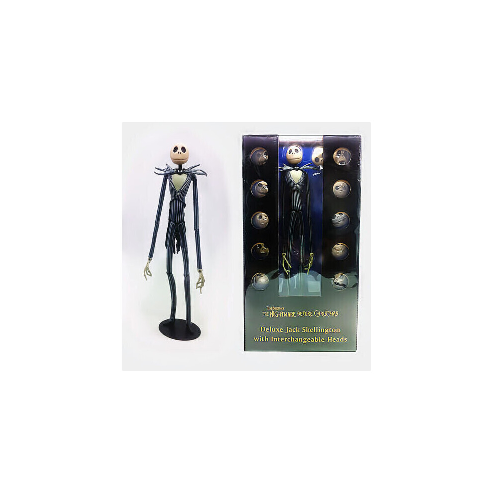 Srj Star Nightmare Before Christmas Jack Skellington Action Figure Interchangeable He