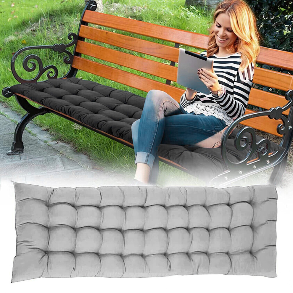 Garden Bench Cushion 2-3 Seater Patio Pad Seat Pads Chair Cotton Cushion Swing