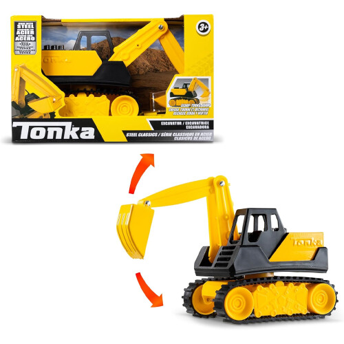 Tonka Tonka - Steel Classics Mini - Excavator Toy 06320