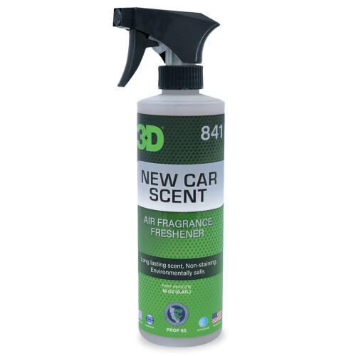 Désodorisant d'auto 3D | 16oz. | (Parfum de voiture neuve)