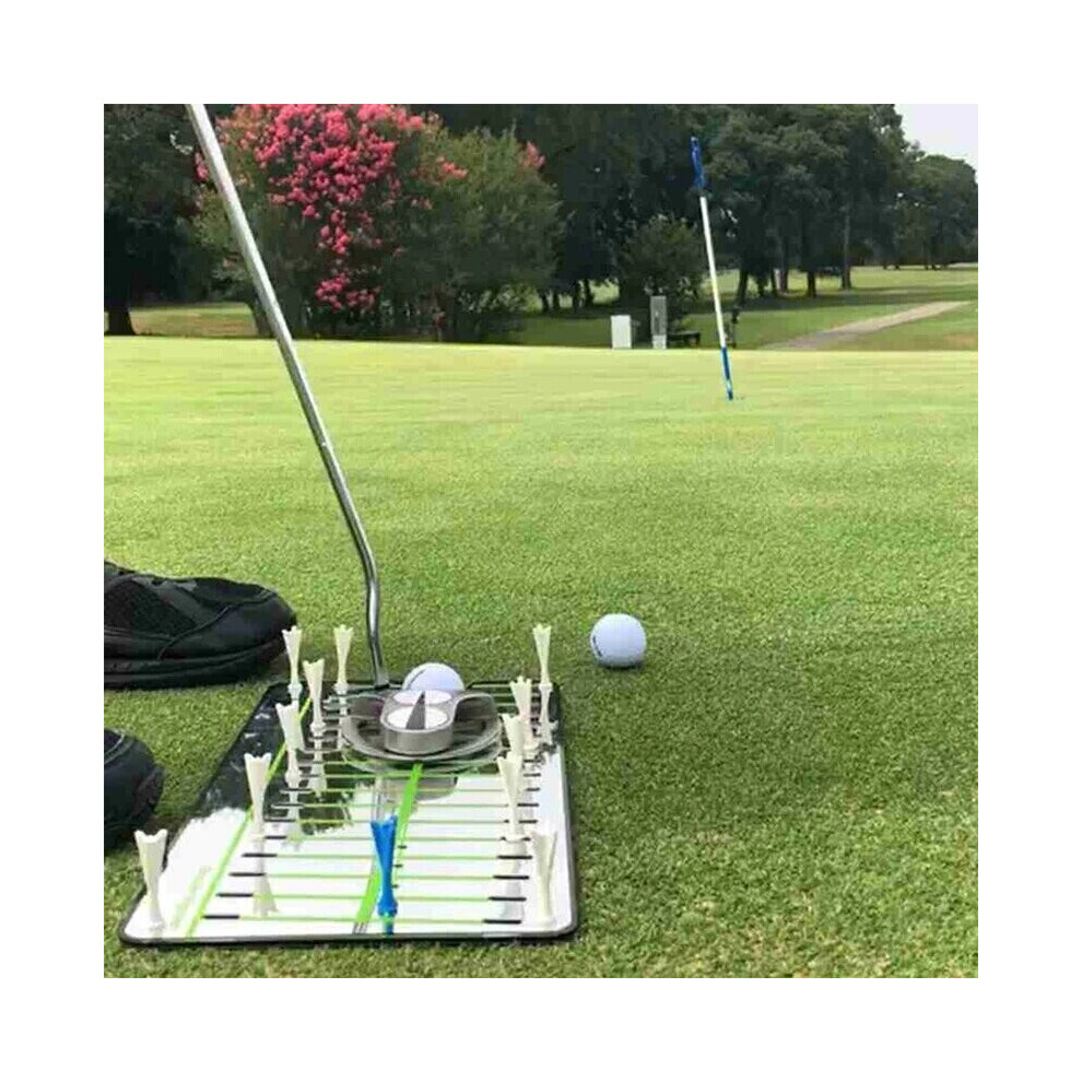 Golf Putting Mirror Golf Swing Straight Practice Eye Line Golf Accessories Golf Training Aids Putter Mirror Alignment