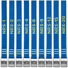 NRS 2,5 cm robuster Spanngurt, 4 Stck, IconicBlue, 3,6 m