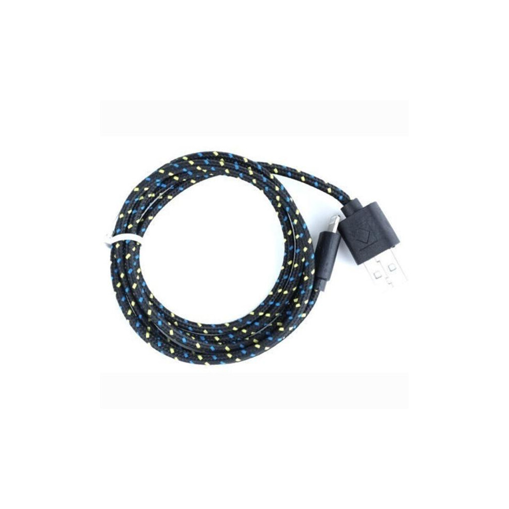 (black, 3M(10FT)) Usb Data Line Data Sync Charger Cable For Se 5 6 7 8 X Plus Colorful Data Line Woven-image-OPC-PGHFTMM-NEW