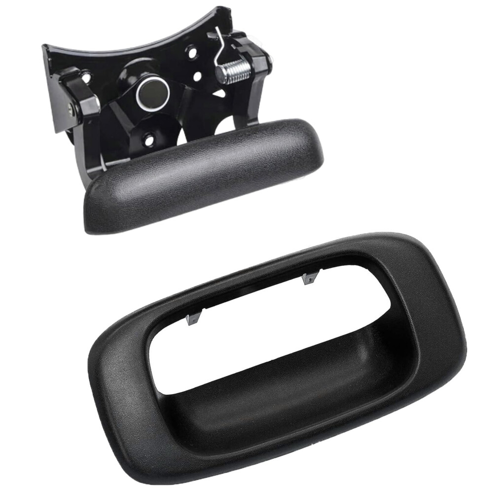Hhcsop Tailgate Handle And Bezel Trim For 1999 2000 2001 2002 2003 200 767742012868