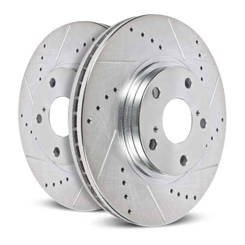 GEBOHRTES GESCHLITZTES ROTORPAAR 2