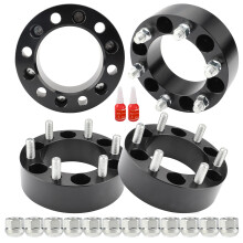 Richeer 6x5,5 hjulafstandsstykker kompatibelt med Silverado forst?der Sierra Savana 1500 Express Tahoe Yukon Escalade C2500 K2500 1.5 """" Forged 6