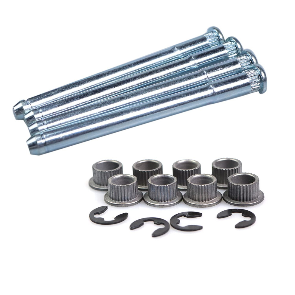 Door Hinge Pin And Bushing Repair Kits Compatible With 1988-2002 Chevy 767270967180