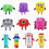 10pcs/set Numberblocks Plush Doll Educational Stuffed Number Blocks Toys 1