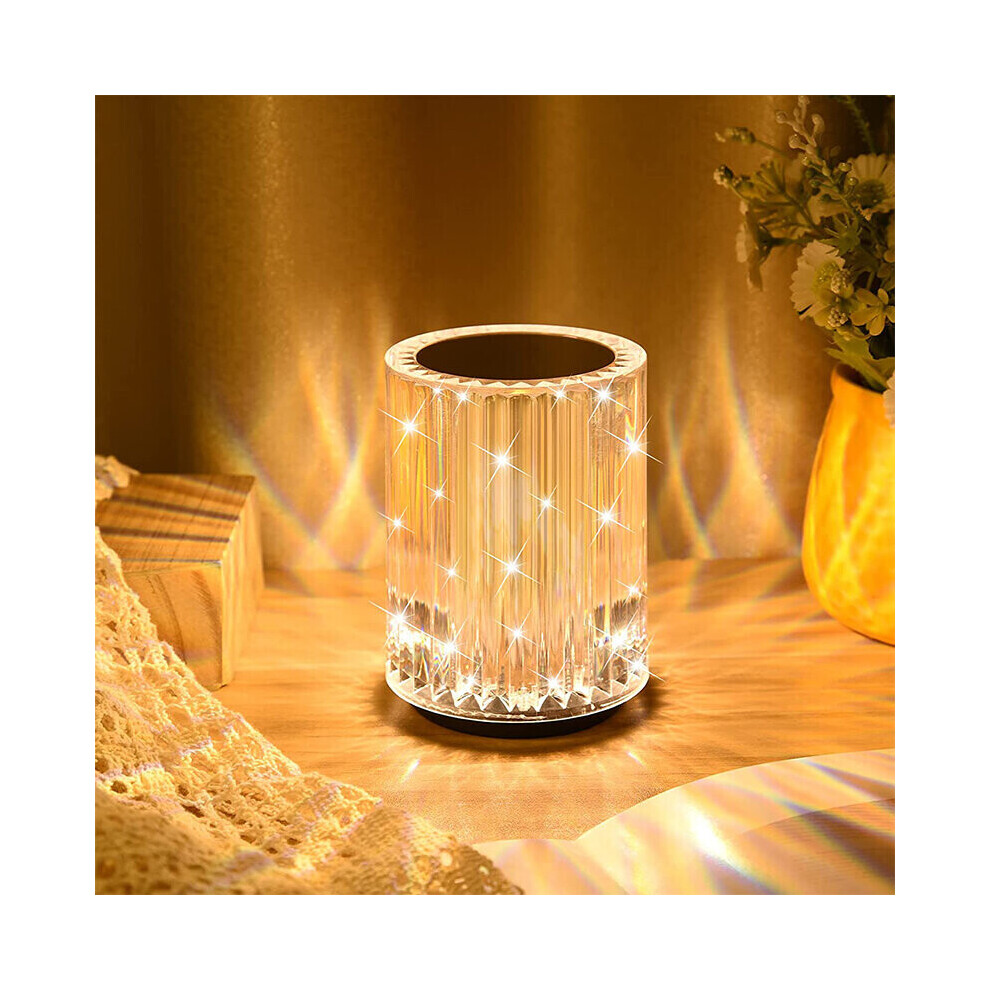 Rechargeable Wireless LED Table Lamp Night Light Bedroom Desk Reading Lamp Touch Type Warm atmosphere Lamp With USB