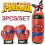 3Pcs/Set Spiderman Boxing Glove Punch Bag Εξωτερική κρεμαστό αθλητικό παιχνίδι 1