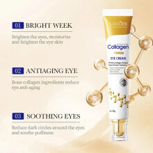 eelhoe Instant Eye Bag Removal Cream with Collagen - Anti-Wrinkle, Dark Circles, Fine Lines, Firming Eye Treatment 3g