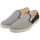 Rivieras Herren Espadrilles Classic Match Grau-Schwarz - 42 EU 6