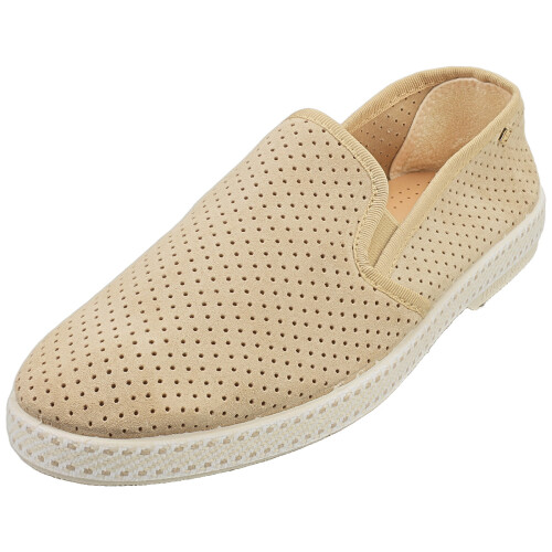 (42) Rivieras Herren klassische Beige Espadrillenschuhe
