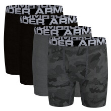 Under Armour Boys Charged Stretch Boxer Jock Lightweight & Smooth Fit Underwear Assorted Medium US