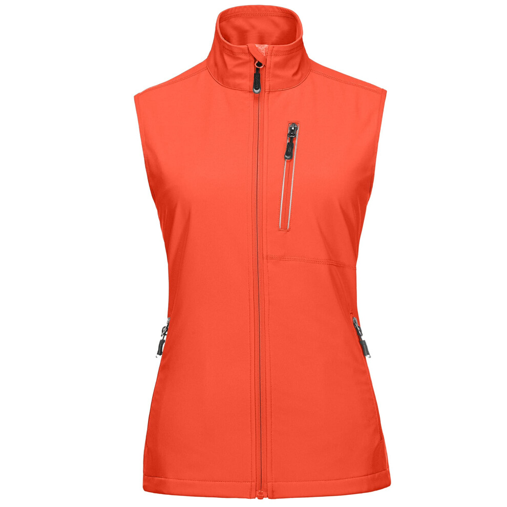 Gilet de course léger pour femme de 33 000 pieds avec poches coupe-vent