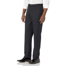 Amazon Essentials Mens classic-Fit Expandable-Waist Flat-Front Dress P