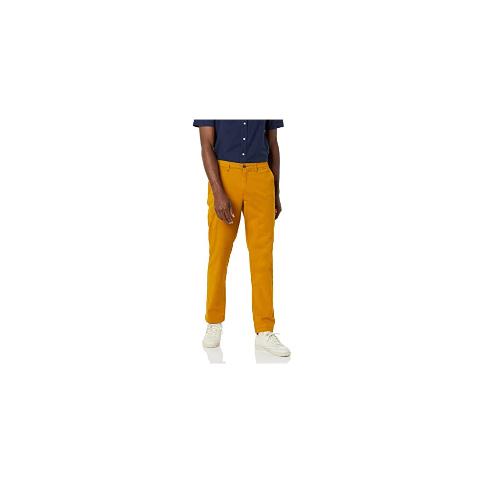 Amazon Essentials Mens Athletic-Fit casual Stretch chino Pant (Available in Big & Tall)  Nutmeg  38W x 30L