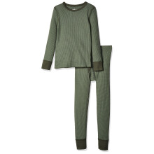 Fruit of the Loom Pojkar Premium Thermisk Vaffelunderställ, Sköldpadda, 8